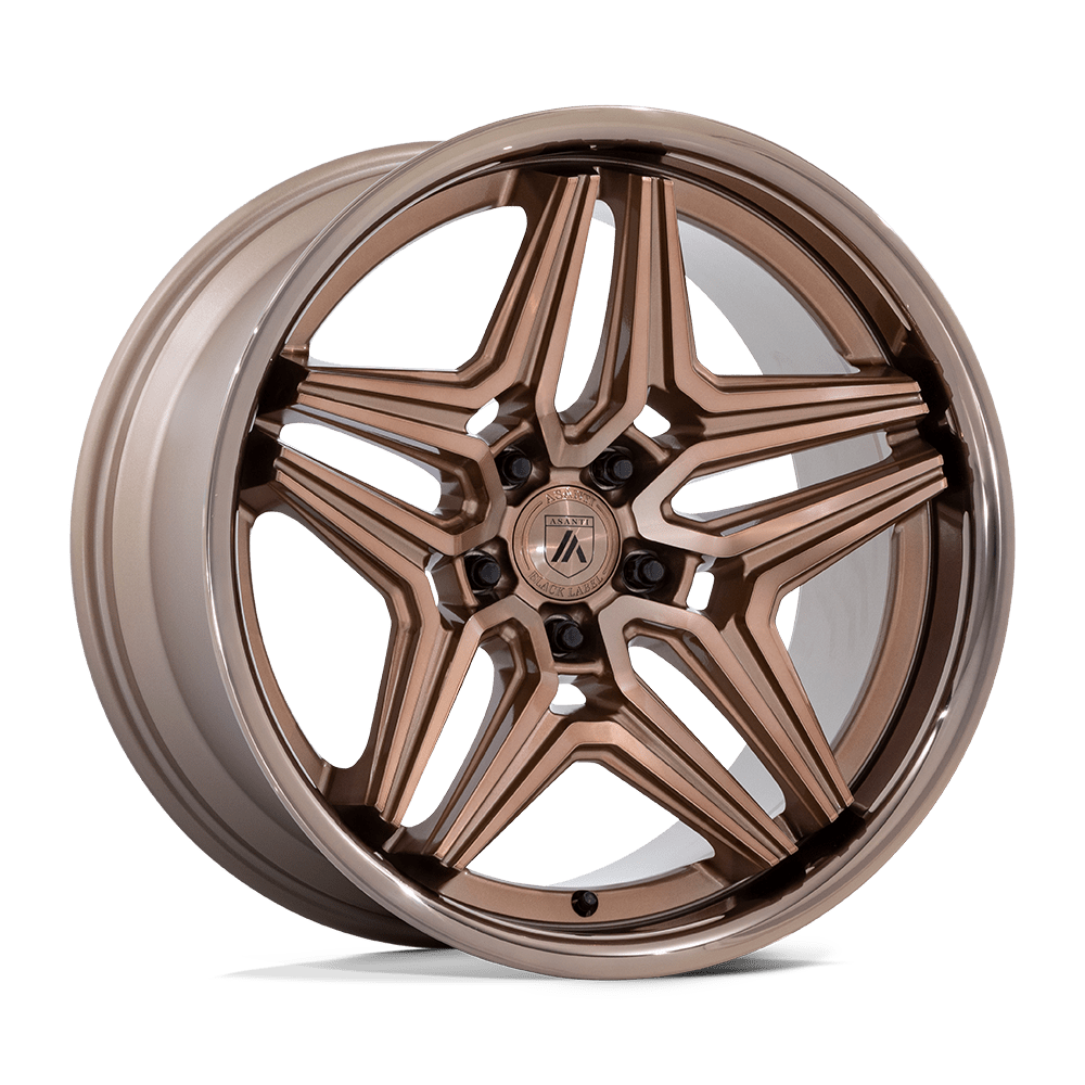 20X10.5 Asanti Black AB046 DUKE PLATINUM BRONZE 5X115