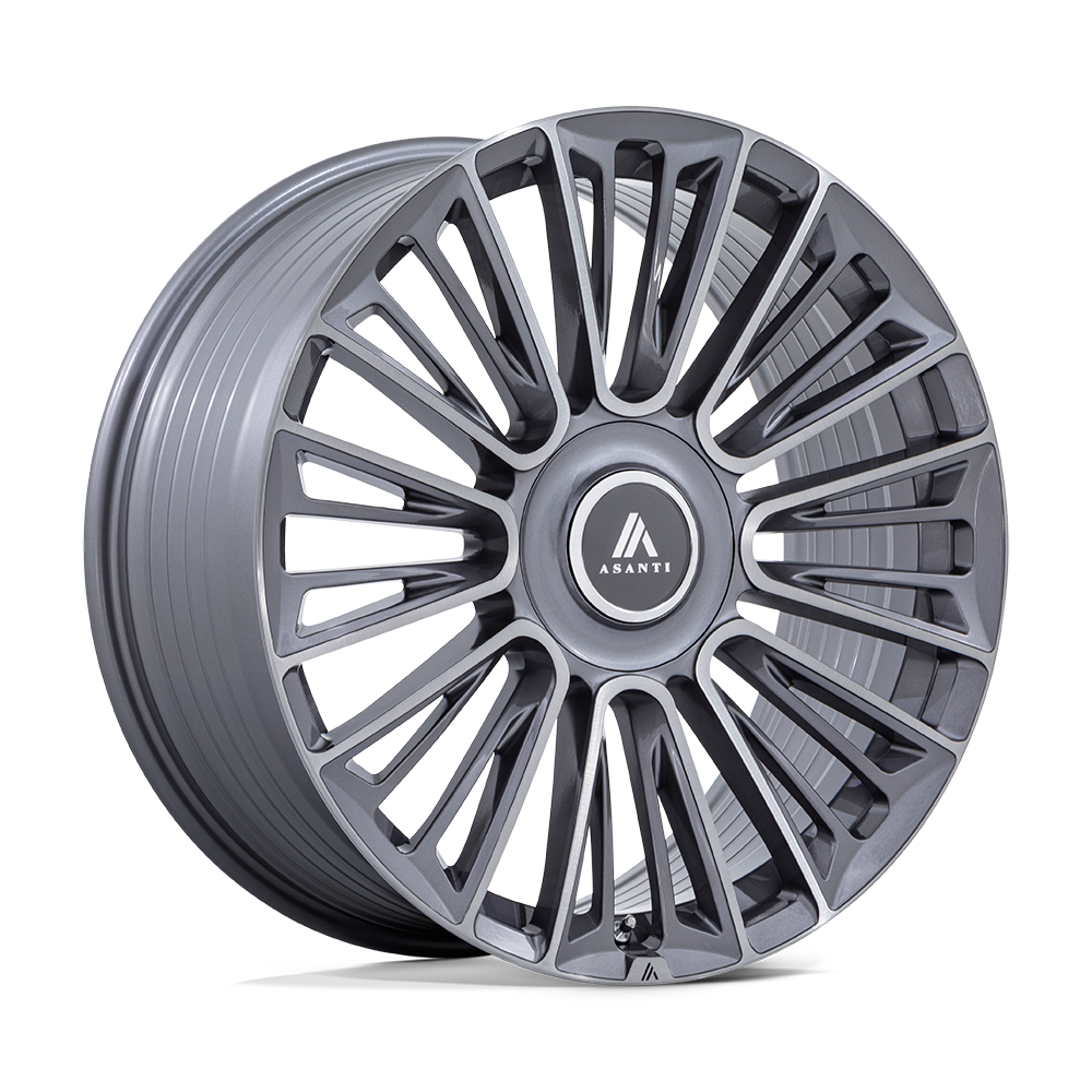 22X9.5 Asanti Black AB049 PREMIER ANTHRACITE BRUSHED BLANK
