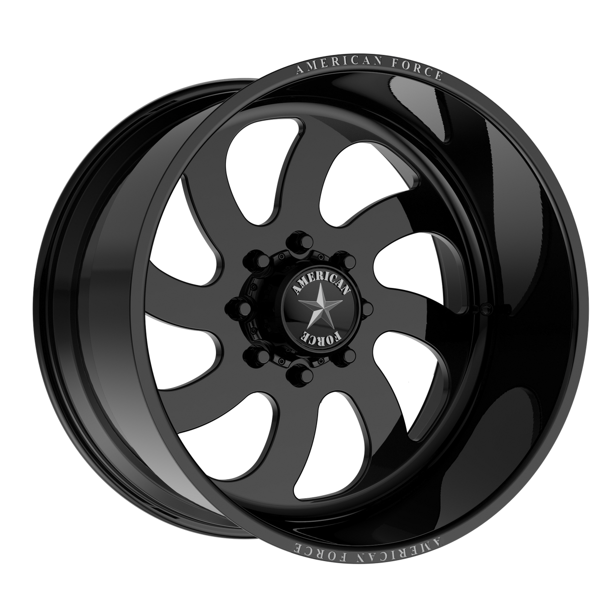 24X11 American Force AFW BLADE GLOSS BLACK 6X135
