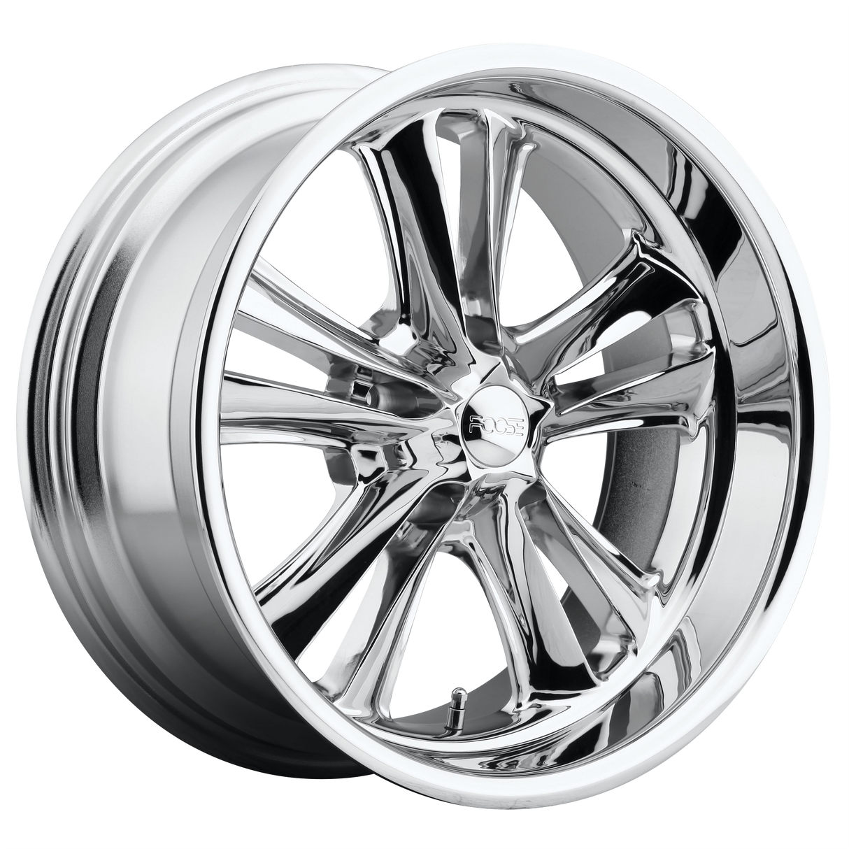 17X8 Foose 1PC F097 KNUCKLE CHROME PLATED 5X120.65