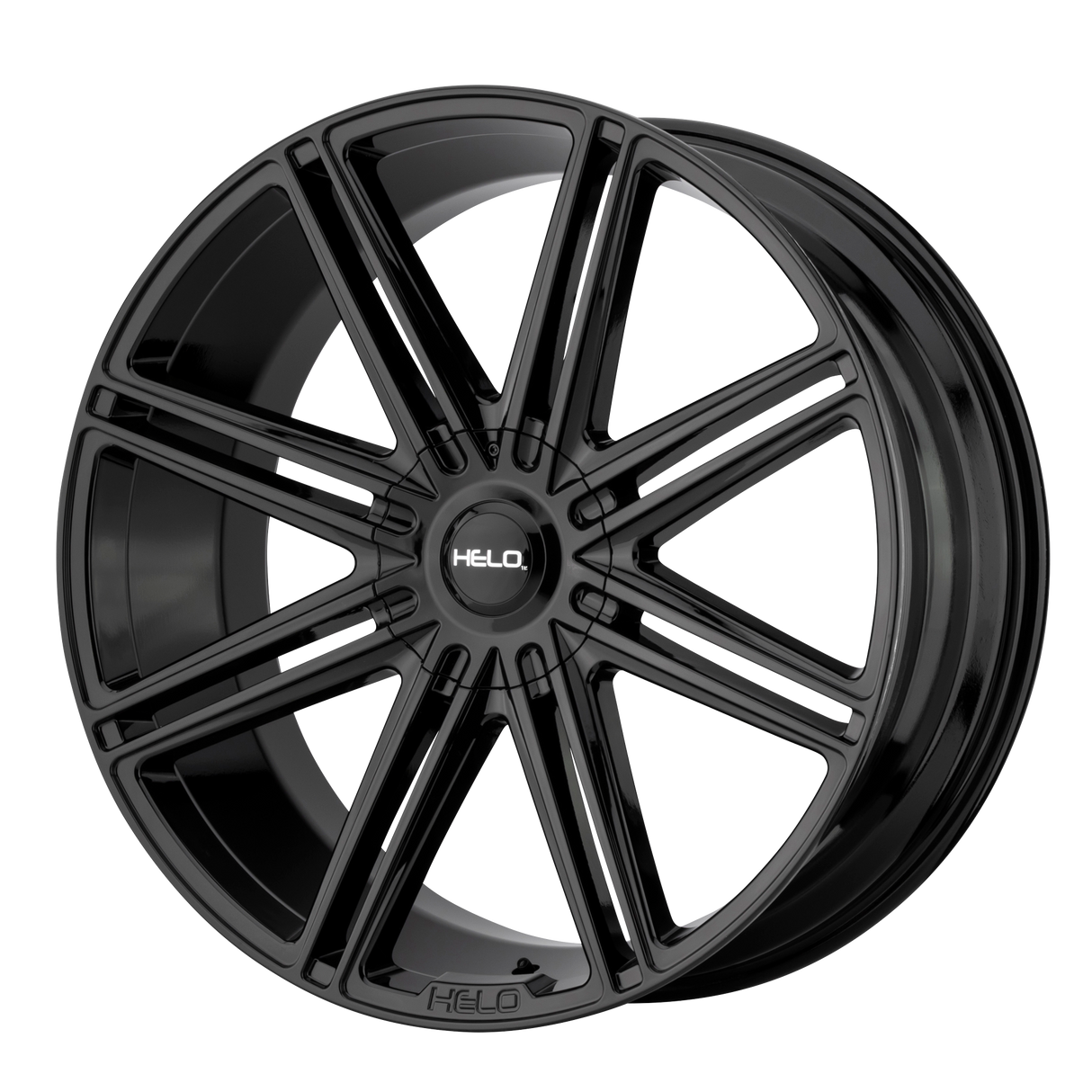 20X8.5 Helo HE913 GLOSS BLACK 5X110