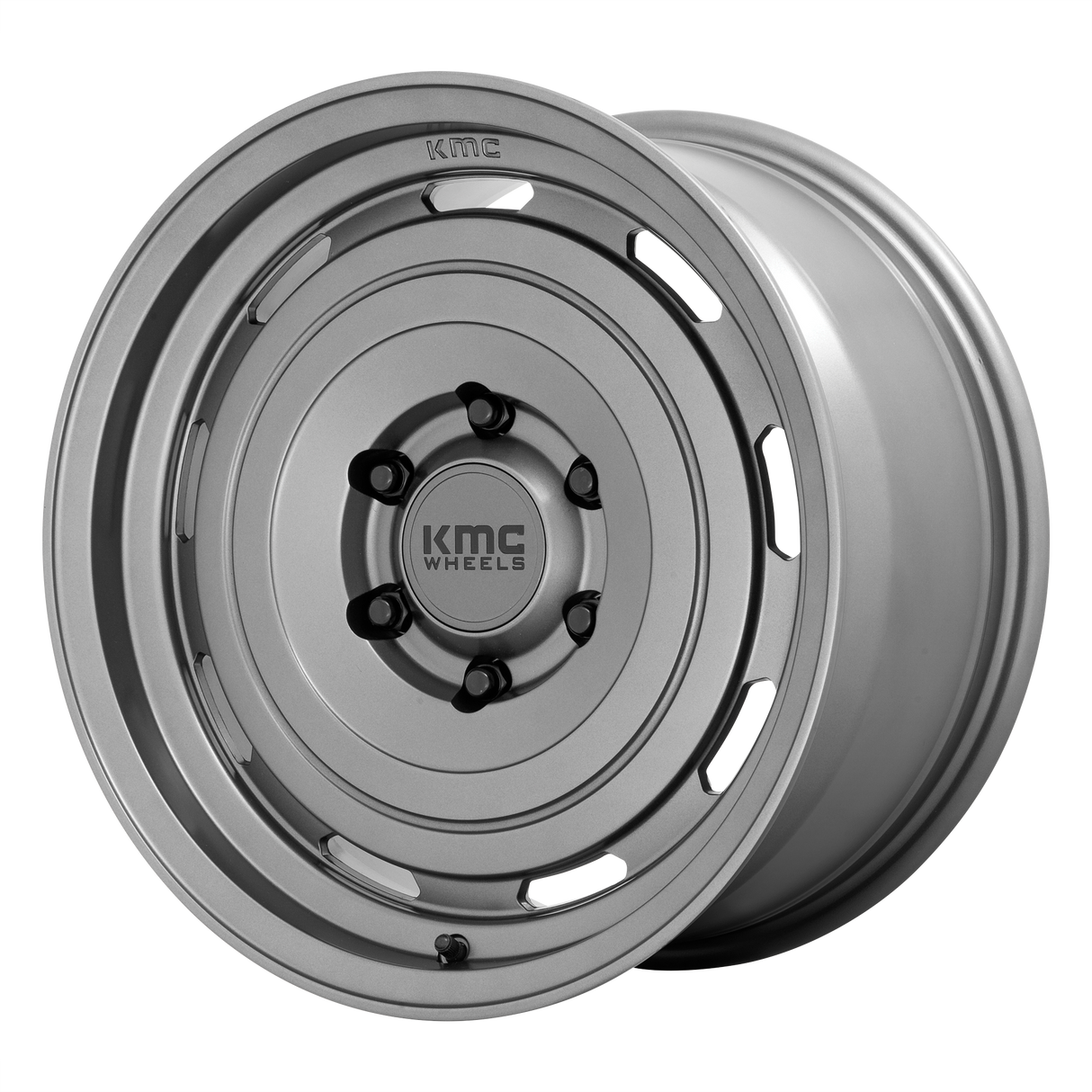 17X8.5 KMC KM725 TERRA MATTE ANTHRACITE 6X139.7