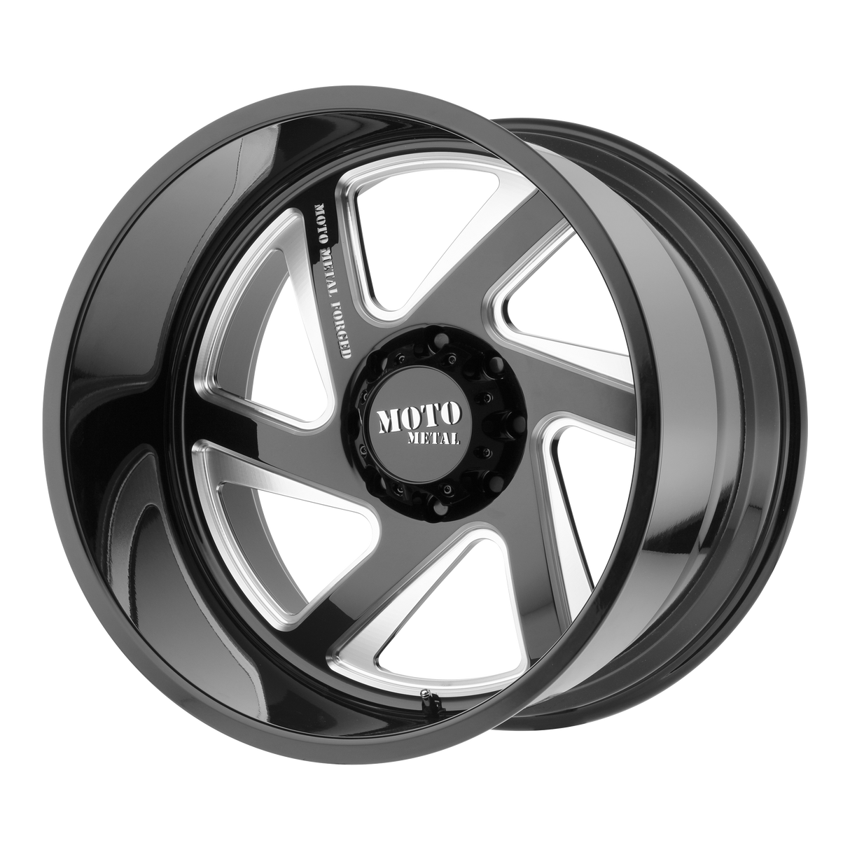 22X10 Moto Metal MO403 GLOSS BLACK MILLED 6X139.7