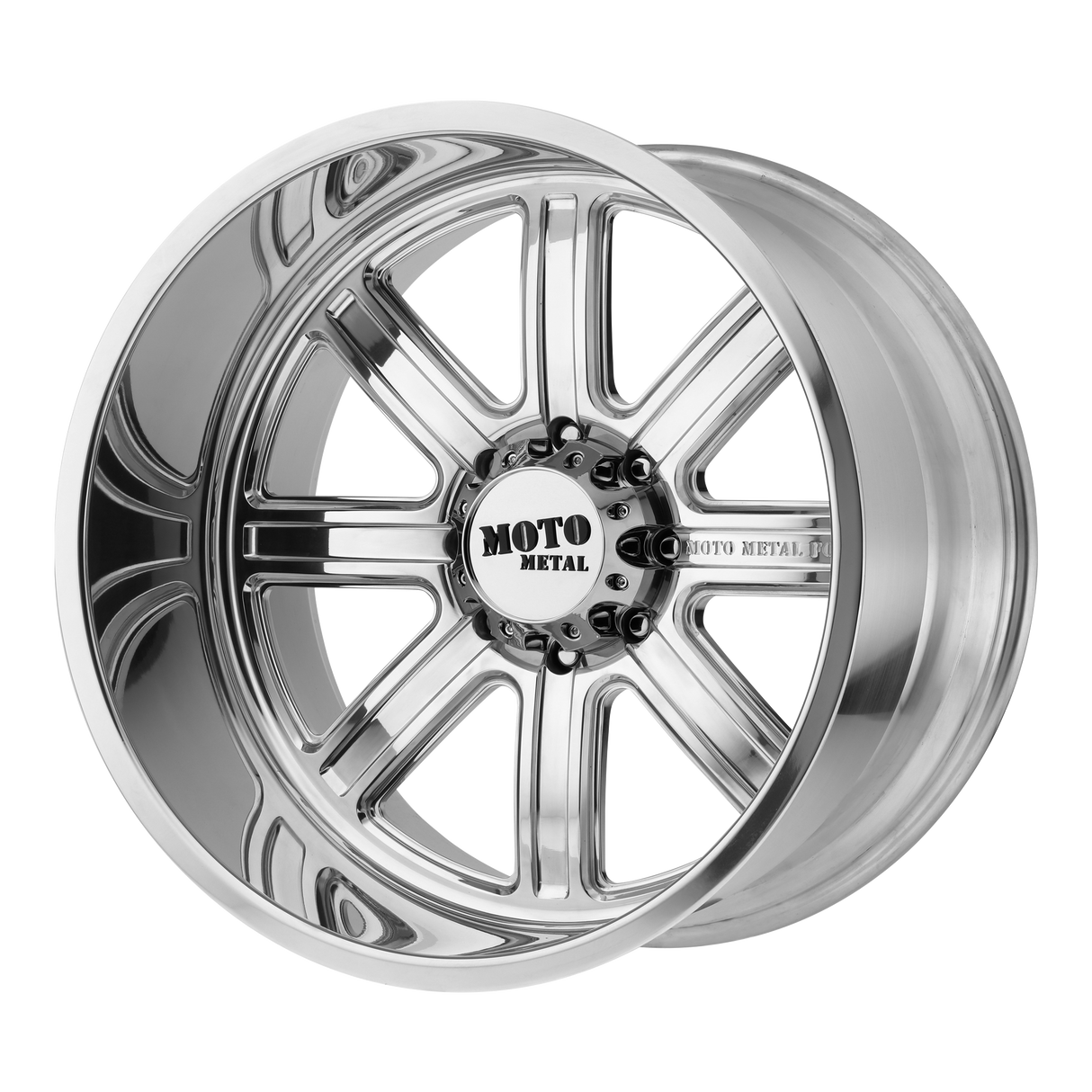22X10 Moto Metal MO402 POLISHED 6X139.7