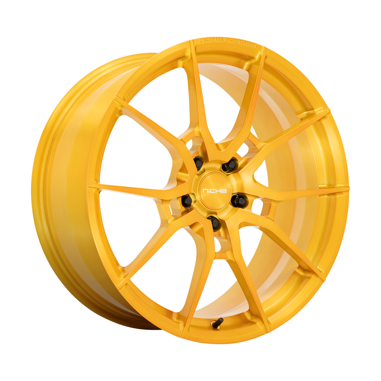 20X10 Niche 1PC T112 KANAN BRUSHED CANDY GOLD 5X120