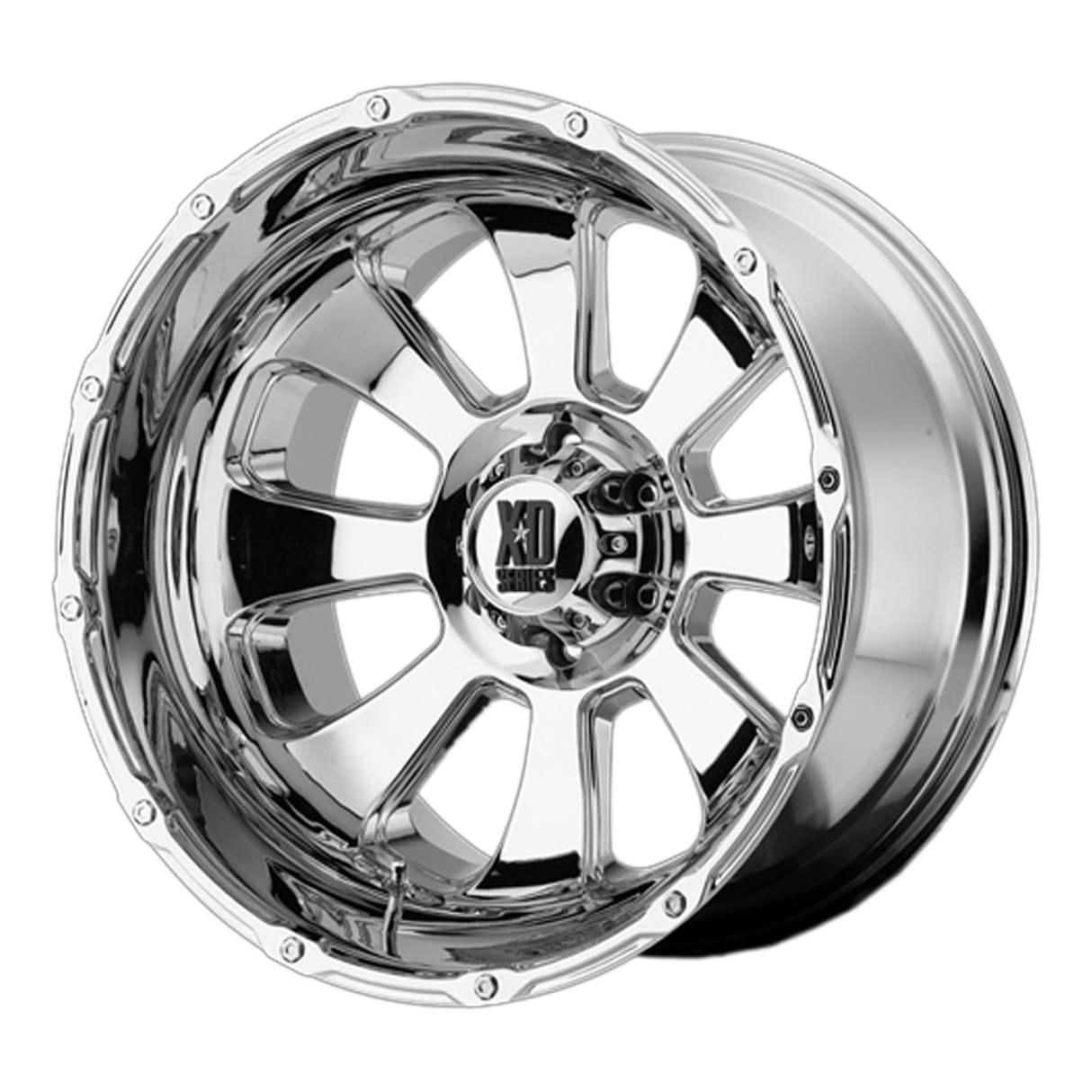 20X9 XD XD799 ARMOUR CHROME 8X165.1