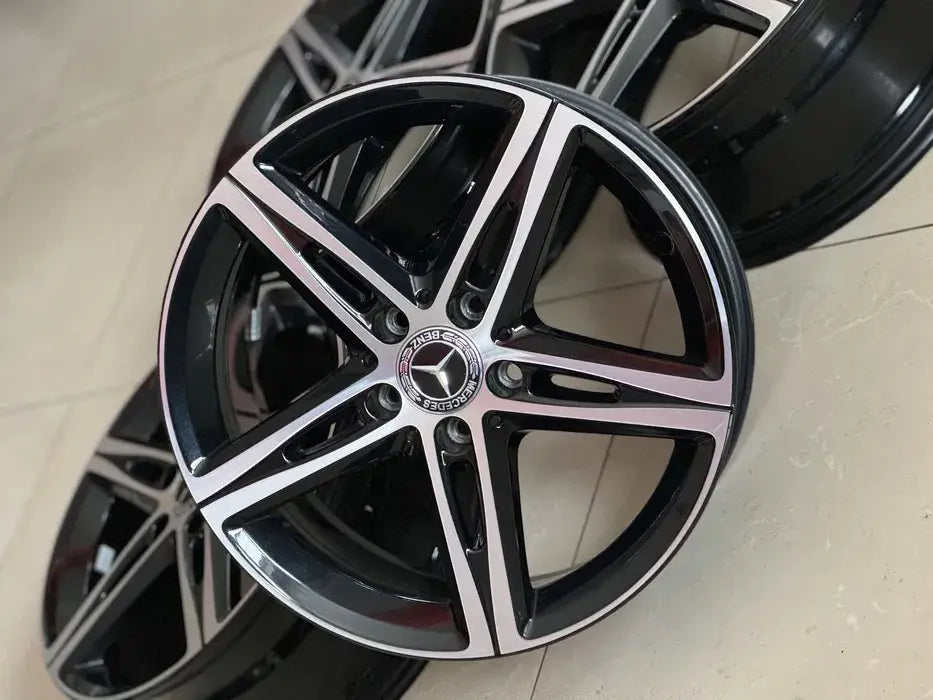 18” Mercedes-Benz C 180 C 200 C 220 C 250 C 300 C 350 C Base C Luxury C Exclusive Rims 2013 2014 2015 2016 2017 2018 2019 2020 2021 2022 2023 2024 2025 2026 OEM Original Wheels 18x7.5 Gloss Black with Machine Face