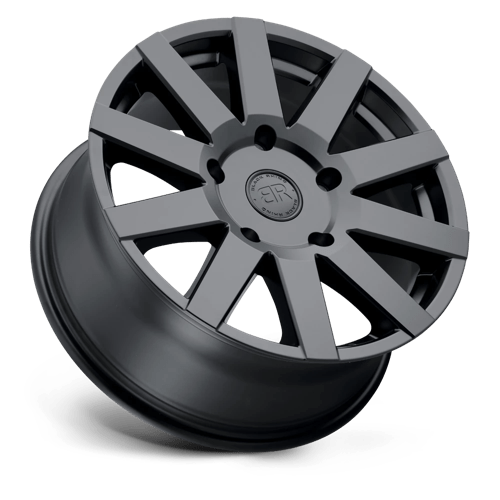 18X8 Black Rhino Hard Alloys JOURNEY MATTE BLACK 5X130