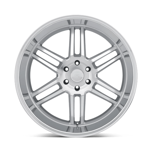 22X10 Black Rhino Hard Alloys KATAVI SILVER W/ MIRROR-CUT FACE 5X114.3