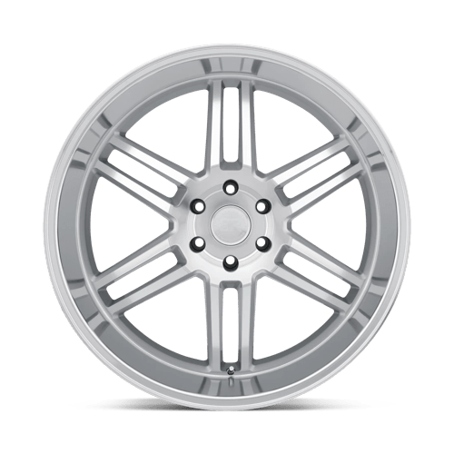 22" Black Rhino Hard Alloys KATAVI SILVER W/ MIRROR-CUT FACE 5X114.3