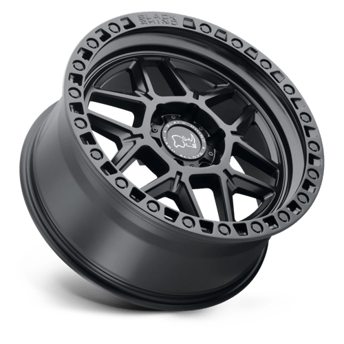 17X9 Black Rhino Hard Alloys KELSO RIMS - MATTE BLACK 6X139.7