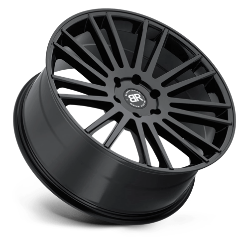 22" Black Rhino Hard Alloys KRUGER GLOSS BLACK 5X139.7