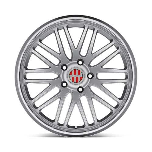 18X11 Victor Equipment LEMANS HYPER SILVER W/ MIRROR CUT LIP 5X130