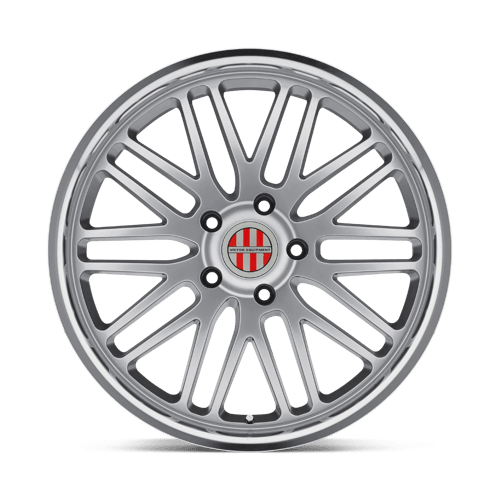 18" Victor Equipment LEMANS HYPER SILVER W/ MIRROR CUT LIP 5X130