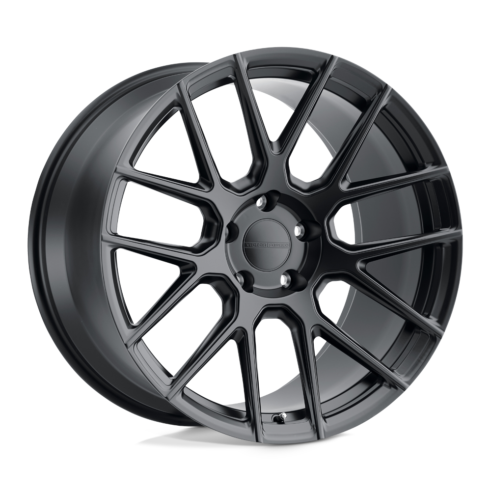 21X12 Victor Equipment LOHNER FORGED MATTE BLACK 5X130