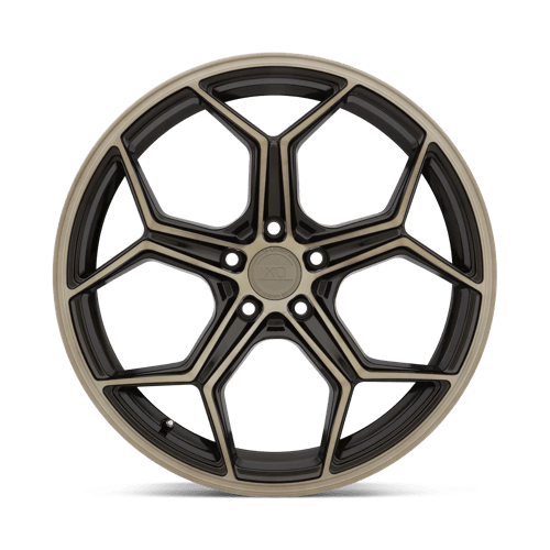 20X10.5 XO HELSINKI DARK BRONZE W BRUSHED BRZ FACE 5X120