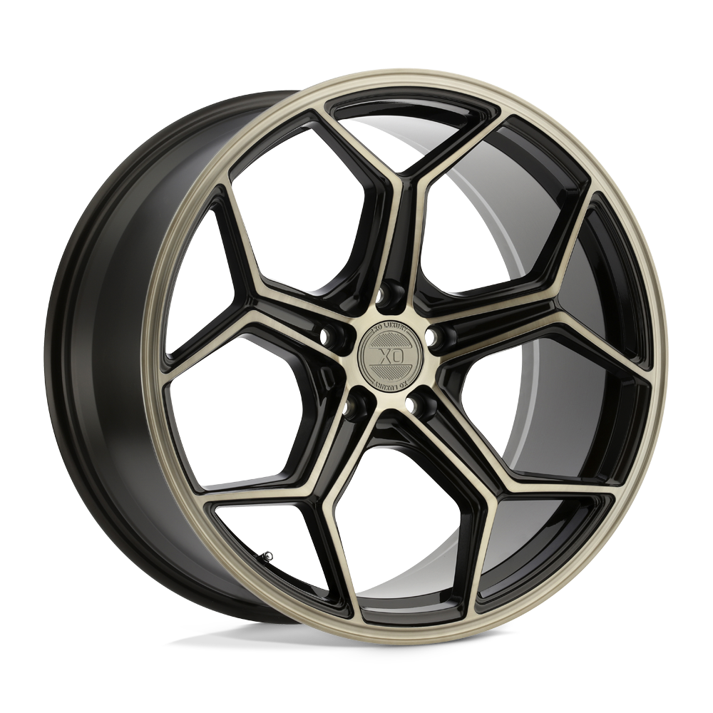 22" XO HELSINKI DARK BRONZE W BRUSHED BRZ FACE 5X114.3