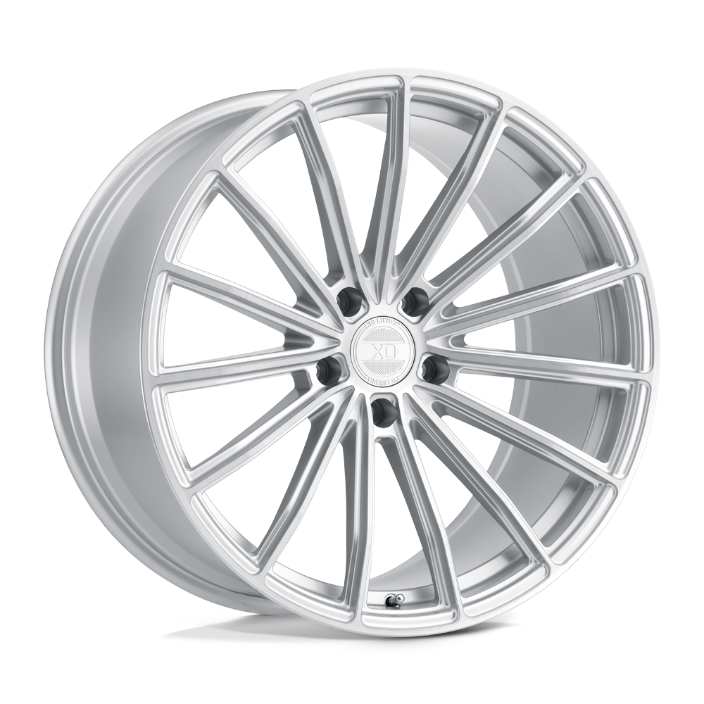 22" XO LONDON SILVER W/ BRUSHED FACE 5X115