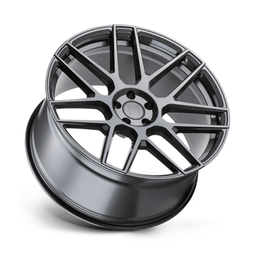 22X10 Mandrus MIGLIA GLOSS GUNMETAL RF 5X112
