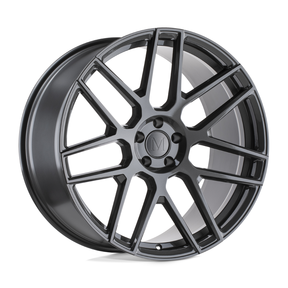 22X10 Mandrus MIGLIA GLOSS GUNMETAL RF 5X112
