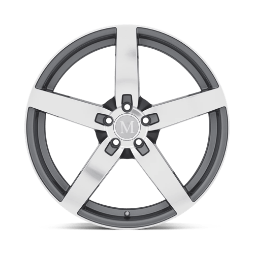 20" Mandrus ARROW GUNMETAL W/ MIRROR CUT FACE 5X112