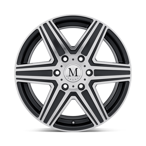 20X10 Mandrus ATLAS GUNMETAL W MIRROR CUT FACE&LIP 5X112
