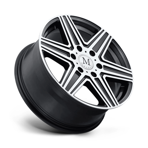 20" Mandrus ATLAS GUNMETAL W MIRROR CUT FACE&LIP 5X112
