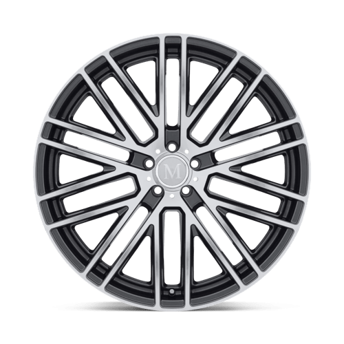 20" Mandrus MASCHE GLOSS GUNMETAL MIRROR CUT FACE 5X112