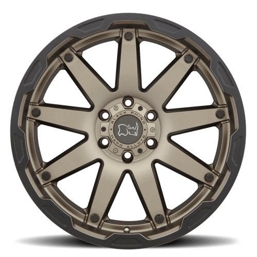 20" Black Rhino Hard Alloys OCEANO MATTE BRONZE W/ BLACK RING 5X127