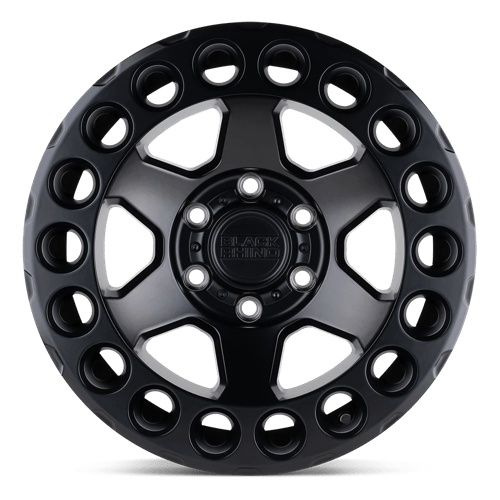 18X9.5 Black Rhino Hard Alloys ODESSA MATTE BLACK 5X127
