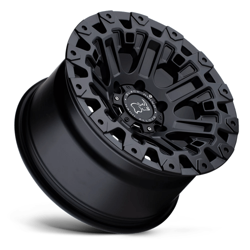 17" Black Rhino Hard Alloys OZARK MATTE BLACK 6X139.7