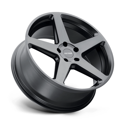 16" Petrol P2C SEMI GLOSS BLACK 5X115