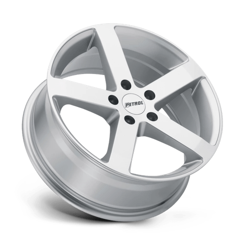 15" Petrol P3B GLOSS SILVER 5X100