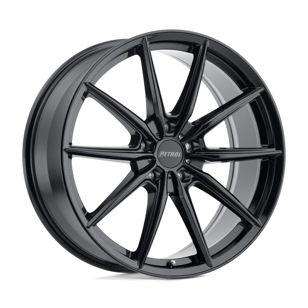 18" Petrol P4B GLOSS BLACK 5X112
