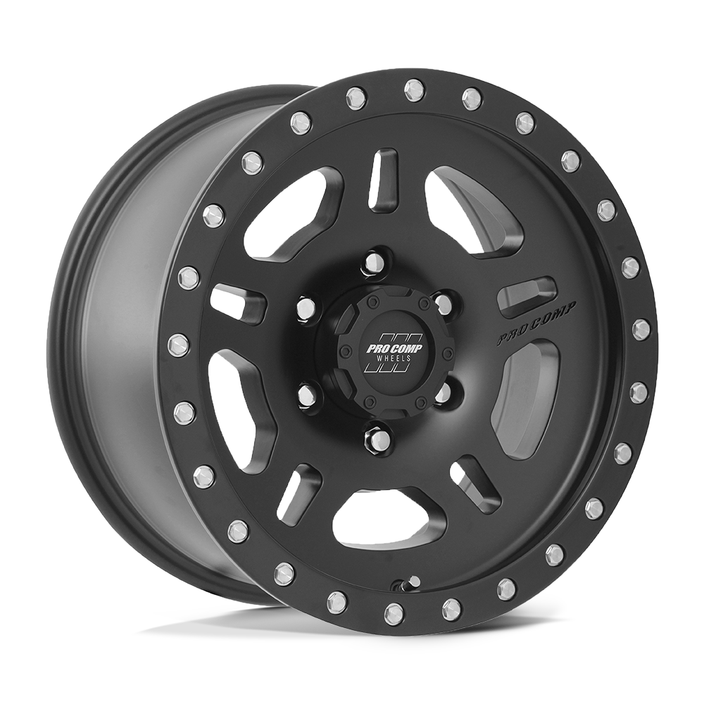 17X8.5 Pro Comp Alloys PA29 LA PAZ SATIN BLACK 8X165.1