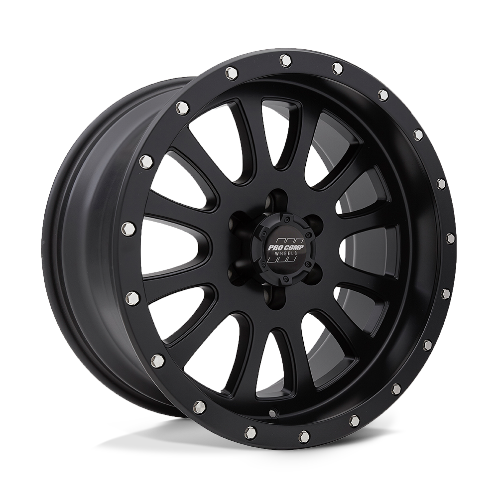 20X9 Pro Comp Alloys PA44 SYNDROME SATIN BLACK 6X135