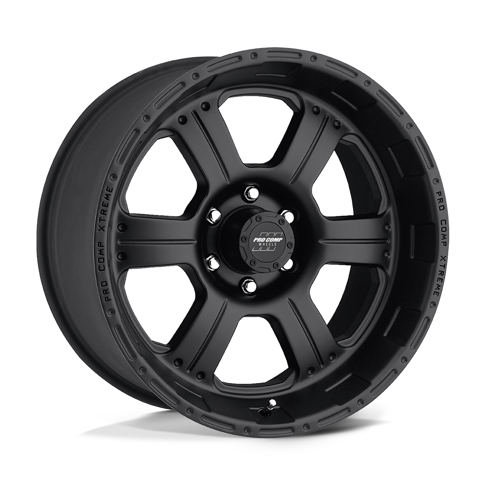 17X8 Pro Comp Alloys PA89 KORE FLAT BLACK 6X139.7