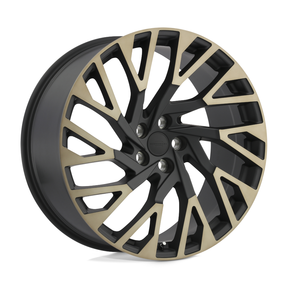 22X10 RedBourne WESTMINSTER MATTE BLACK W/ DTCC FACE TINT 5X120