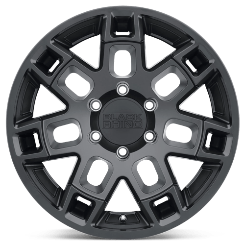20X9 Black Rhino Hard Alloys RIDGE MATTE BLACK 5X127