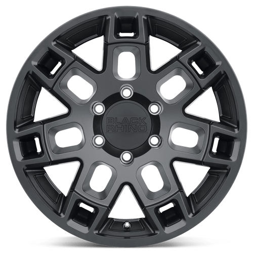 20" Black Rhino Hard Alloys RIDGE MATTE BLACK 5X127