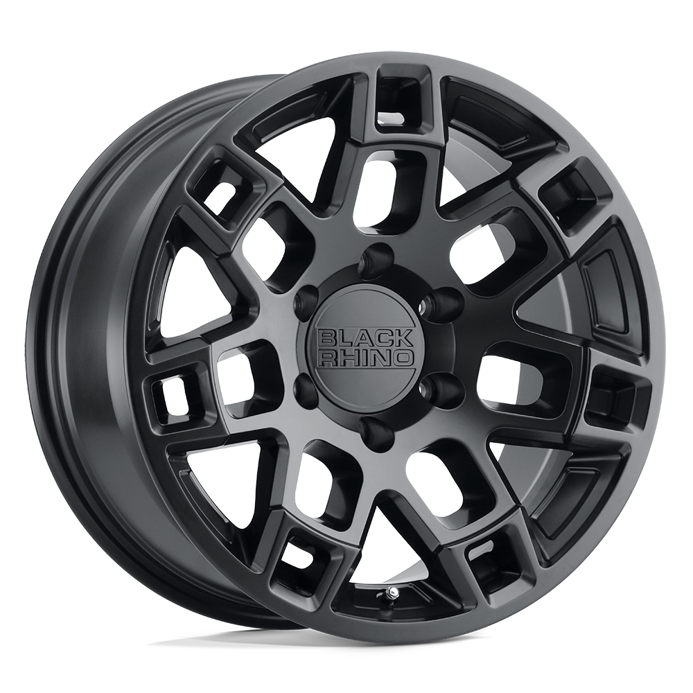 20X9 Black Rhino Hard Alloys RIDGE MATTE BLACK 5X127