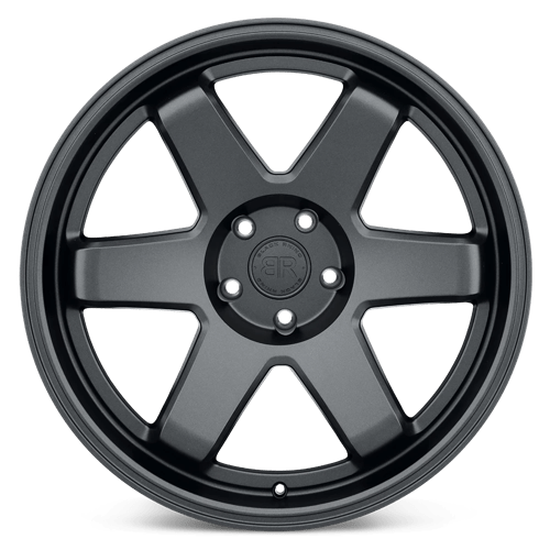 20" Black Rhino Hard Alloys ROKU GUN BLACK 5X127