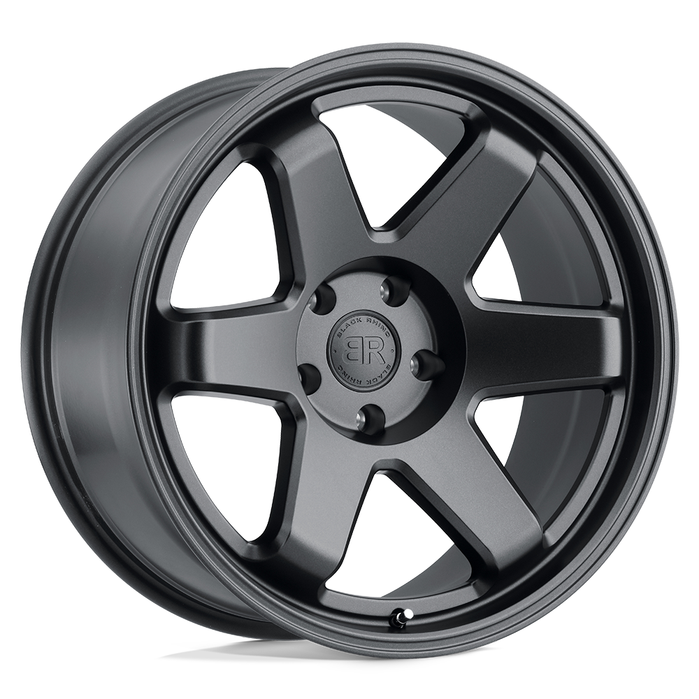 20" Black Rhino Hard Alloys ROKU GUN BLACK 5X127