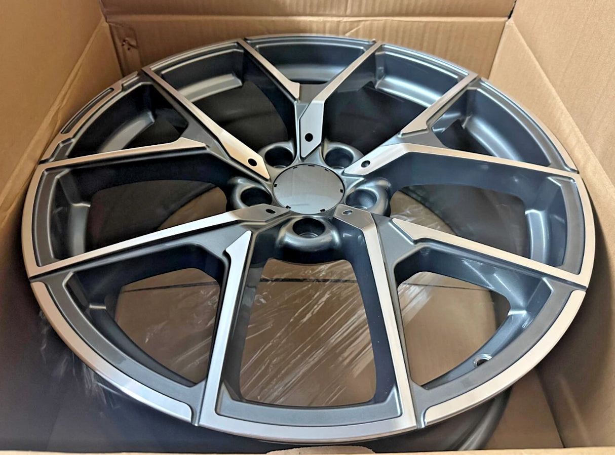 20” Rims - Made to Fit Mercedes-Benz C 300 (RWD), C 300 4MATIC (AWD), C 300e (plug-in hybrid), AMG C 43, AMG C 63 S | OE Style | 2020 2021 2022 2023 2024 2025 2026 | 20x8.5/9.5 Wheels Brand New - Model 39