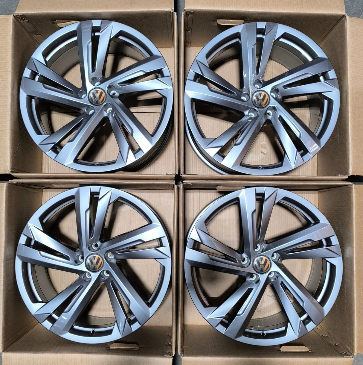 20” Volkswagen Arteon Rims 2018 2019 2020 2021 2022 2023 2024 2025 OEM Original Wheels 20x8 Gray