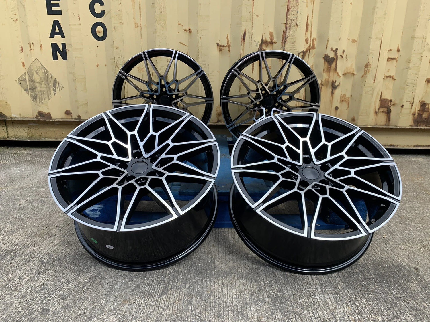 19” Rims - Made to Fit BMW 328i 328i xDrive | OE Style | 2010 2011 2012 2013 2014 2015 2016 2017 2018 19x8.5/9.5 Wheels Brand New