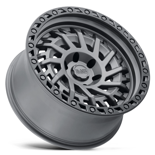 17" Black Rhino Hard Alloys SHREDDER MATTE GUNMETAL W/ BLACK RING 6X139.7