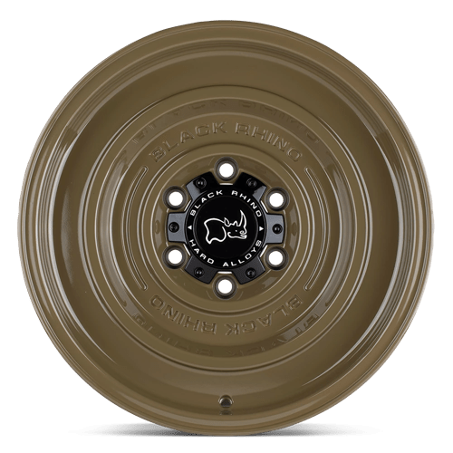 17" Black Rhino Hard Alloys SOLID GLOSS ALLIGATOR GREEN 5X127