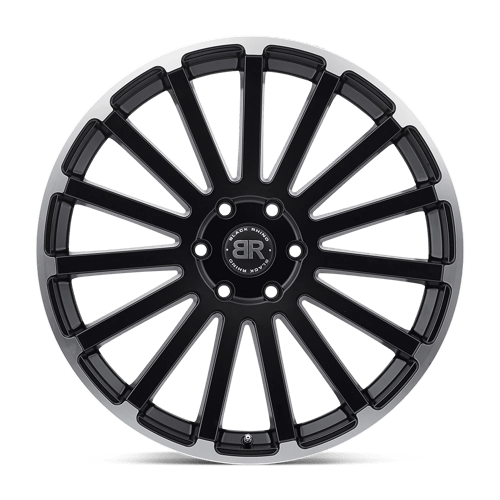 20X9 Black Rhino Hard Alloys SPEAR MATTE BLACK W/ M-MACH LIP EDGE 6X139.7