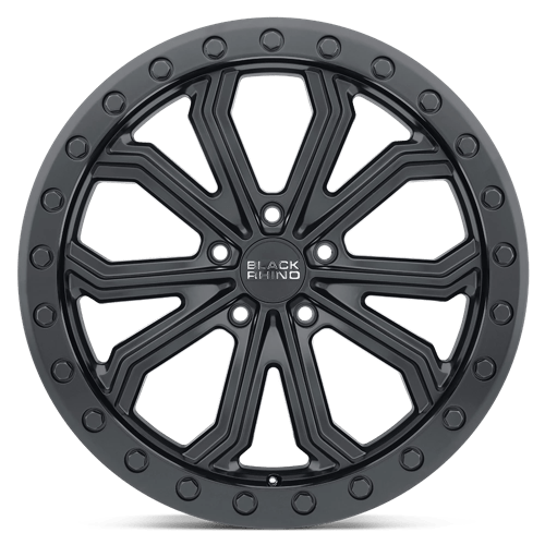 20X10 Black Rhino Hard Alloys TRABUCO MATTE BLACK 5X127